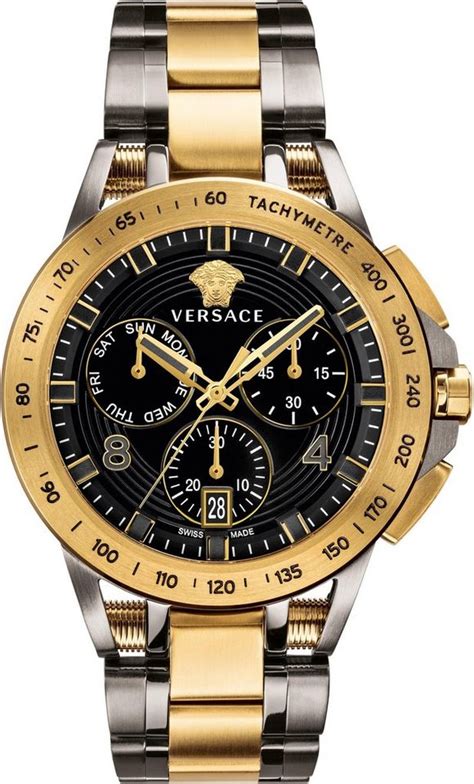 versace uhr herren chrom|Versace uhren herren.